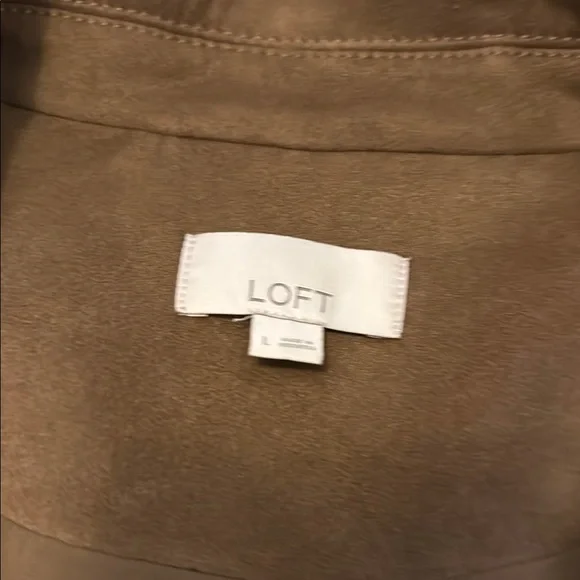 Women's Tan Moto Style Suede Jacket - Picture 2 of 7